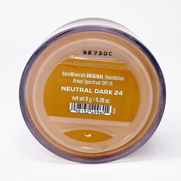 Bare Escentuals Bare Minerals Foundation Neutral Dark 24 Loose Powder 8g 0.28 oz - Picture 2 of 4